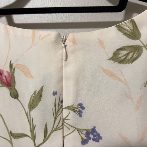 Bedford Fair Vintage Plus Size Floral Layered Maxi Dress 20W Romantic Simple - Picture 6 of 7